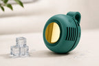 Ventilateur clip AirVibes — finition miroir premium, présentation produit